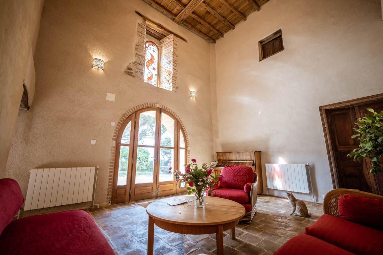 Chambres Et Table D'Hotes - Les Jardins De La Longagne Saussenac Buitenkant foto