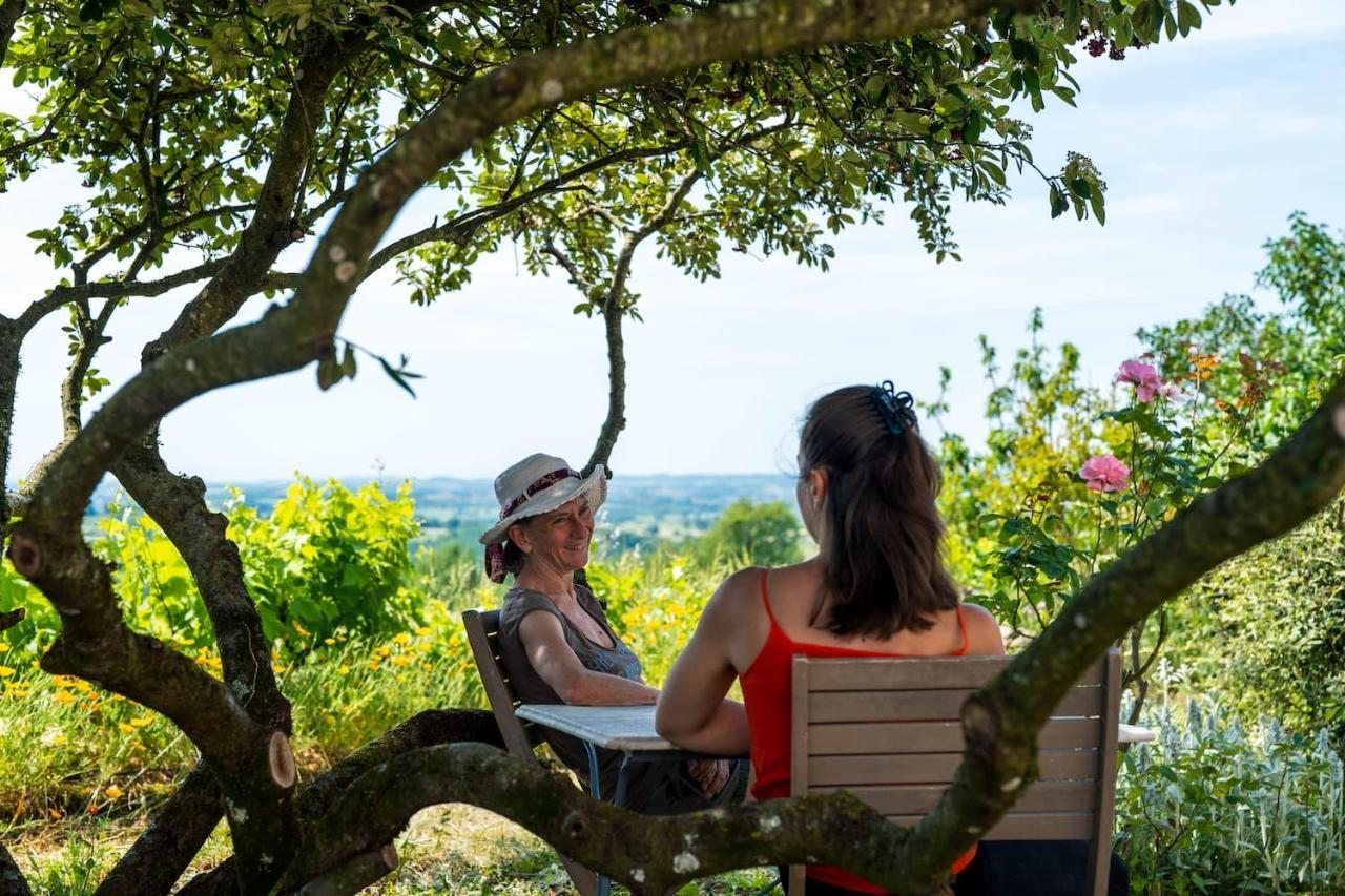 Chambres Et Table D'Hotes - Les Jardins De La Longagne Saussenac Buitenkant foto