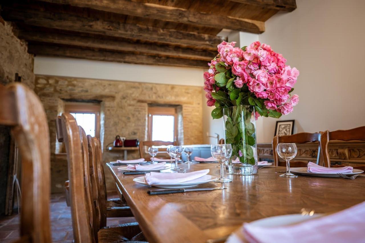 Chambres Et Table D'Hotes - Les Jardins De La Longagne Saussenac Buitenkant foto